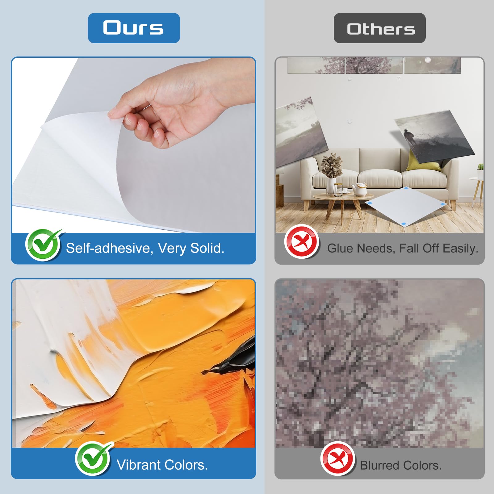 HIRESC 6 Pack Paneles Acústicos de Espuma - Incluido - Imagen 9
