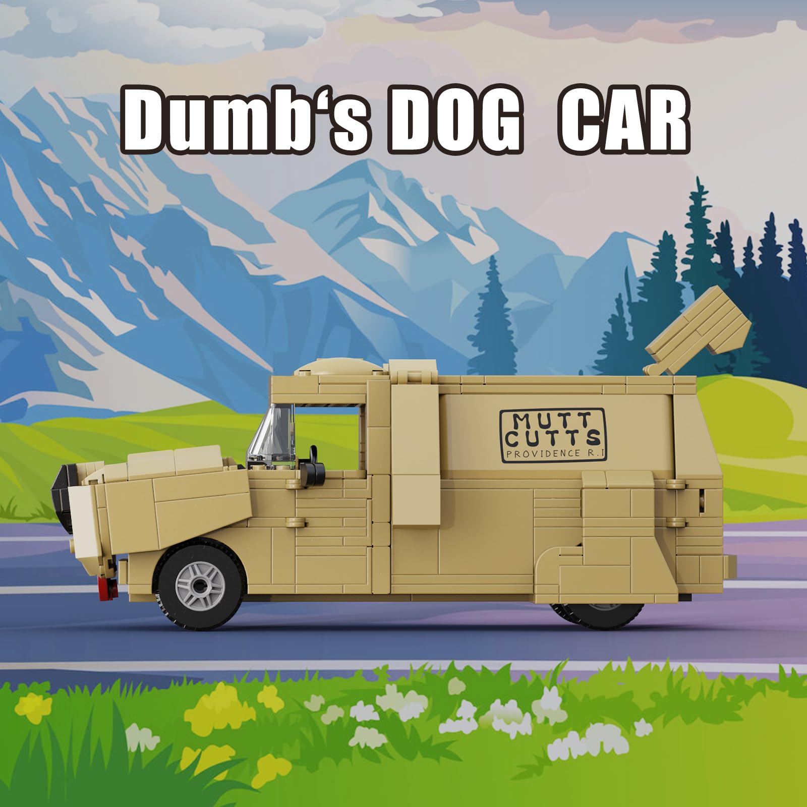 Set de Bloques de Construcción de Carrito de Dumb�s, Carro - Imagen 8