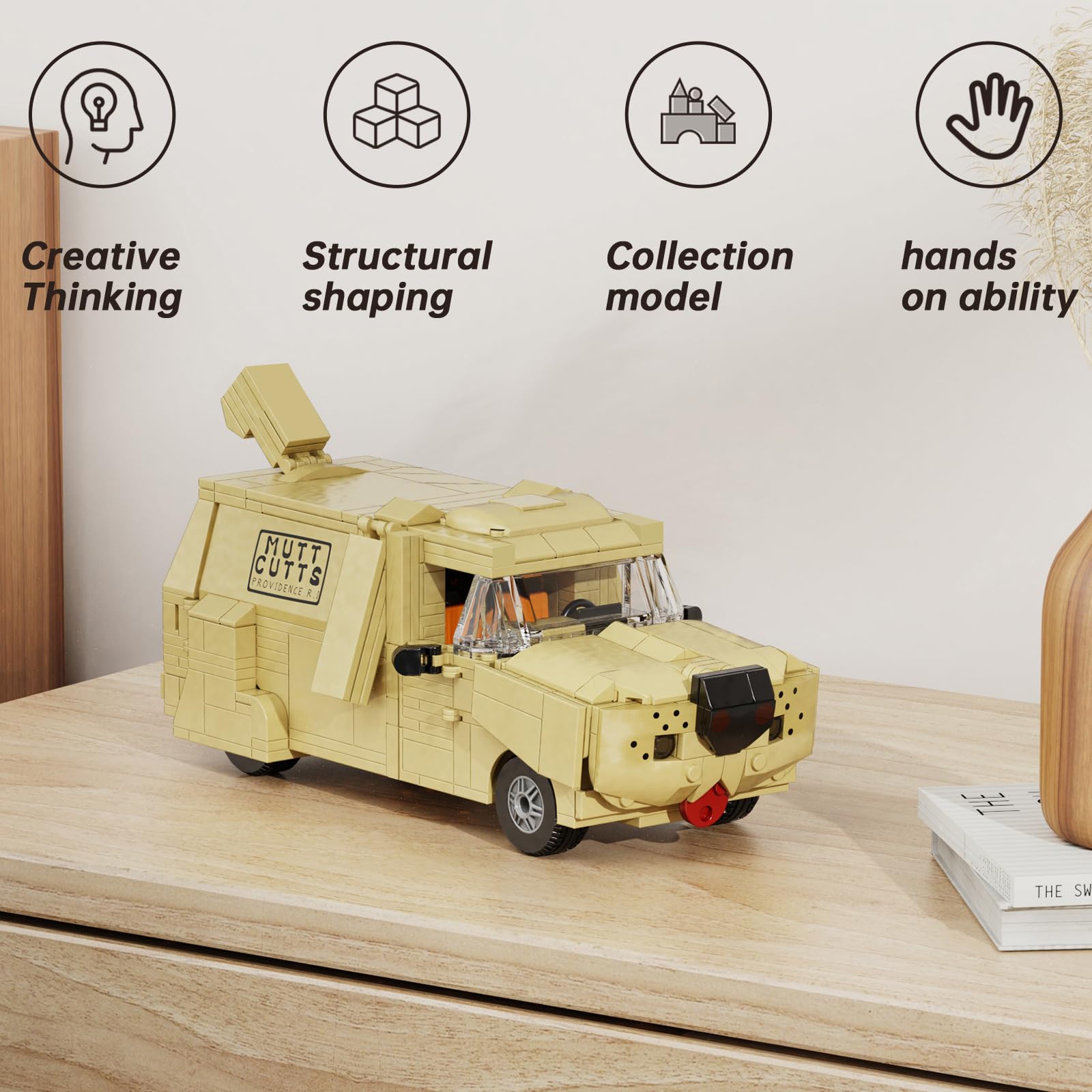 Set de Bloques de Construcción de Carrito de Dumb�s, Carro - Imagen 3