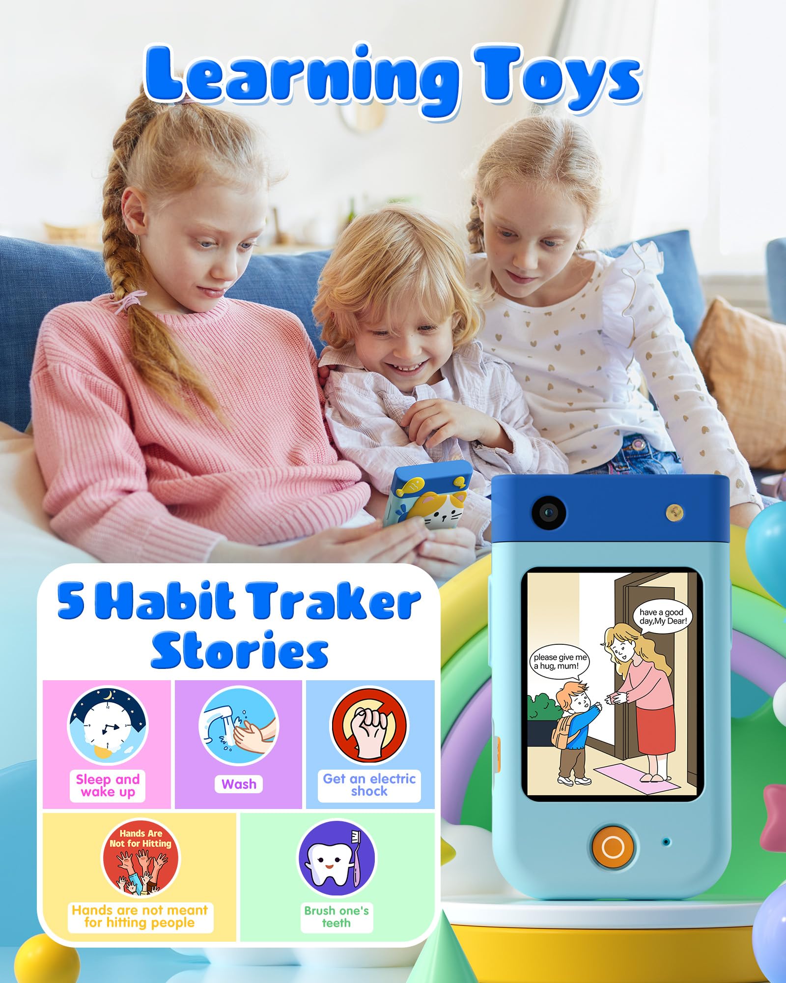 Teléfono inteligente para niños, regalo de Navidad de - Imagen 5