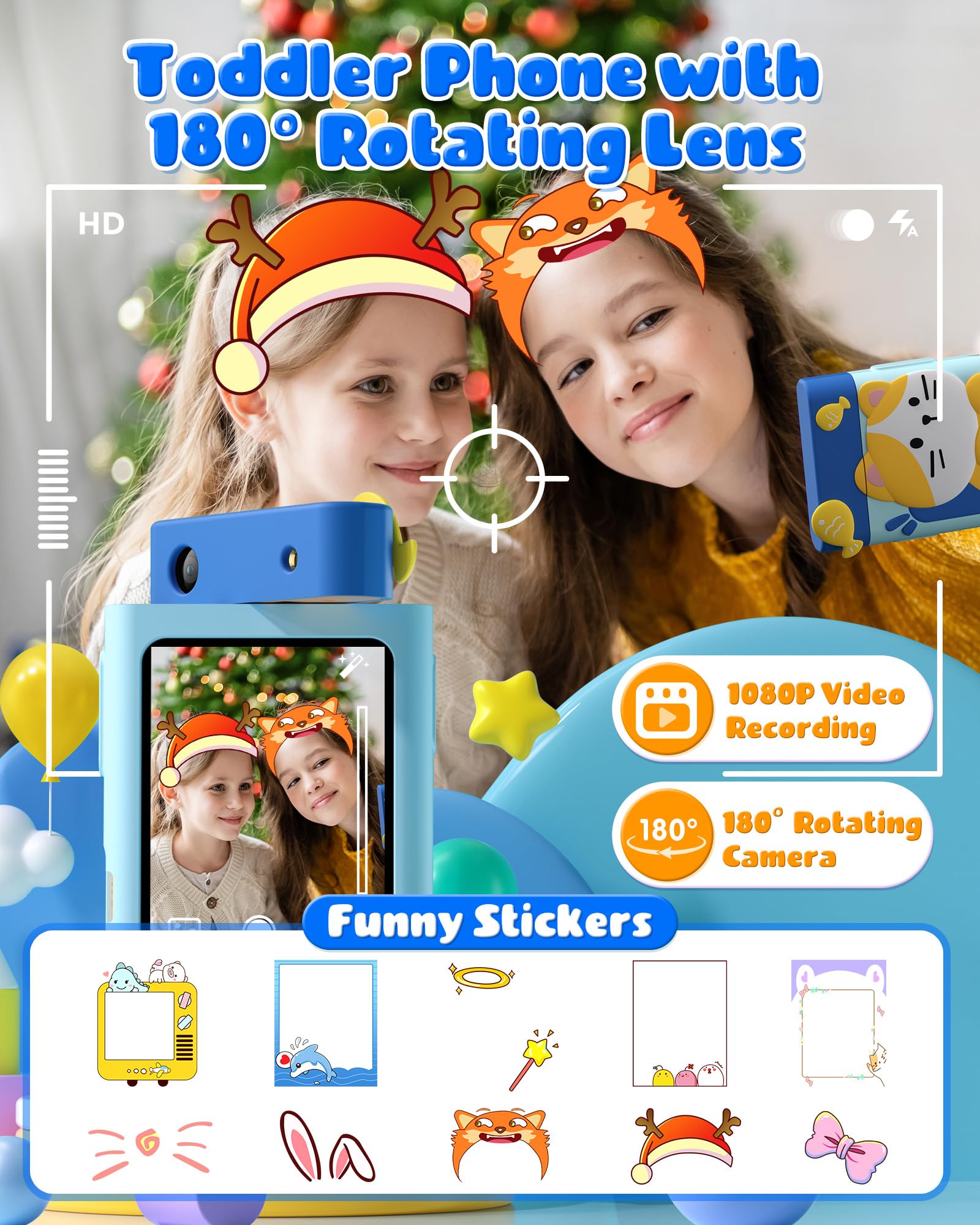 Teléfono inteligente para niños, regalo de Navidad de - Imagen 4
