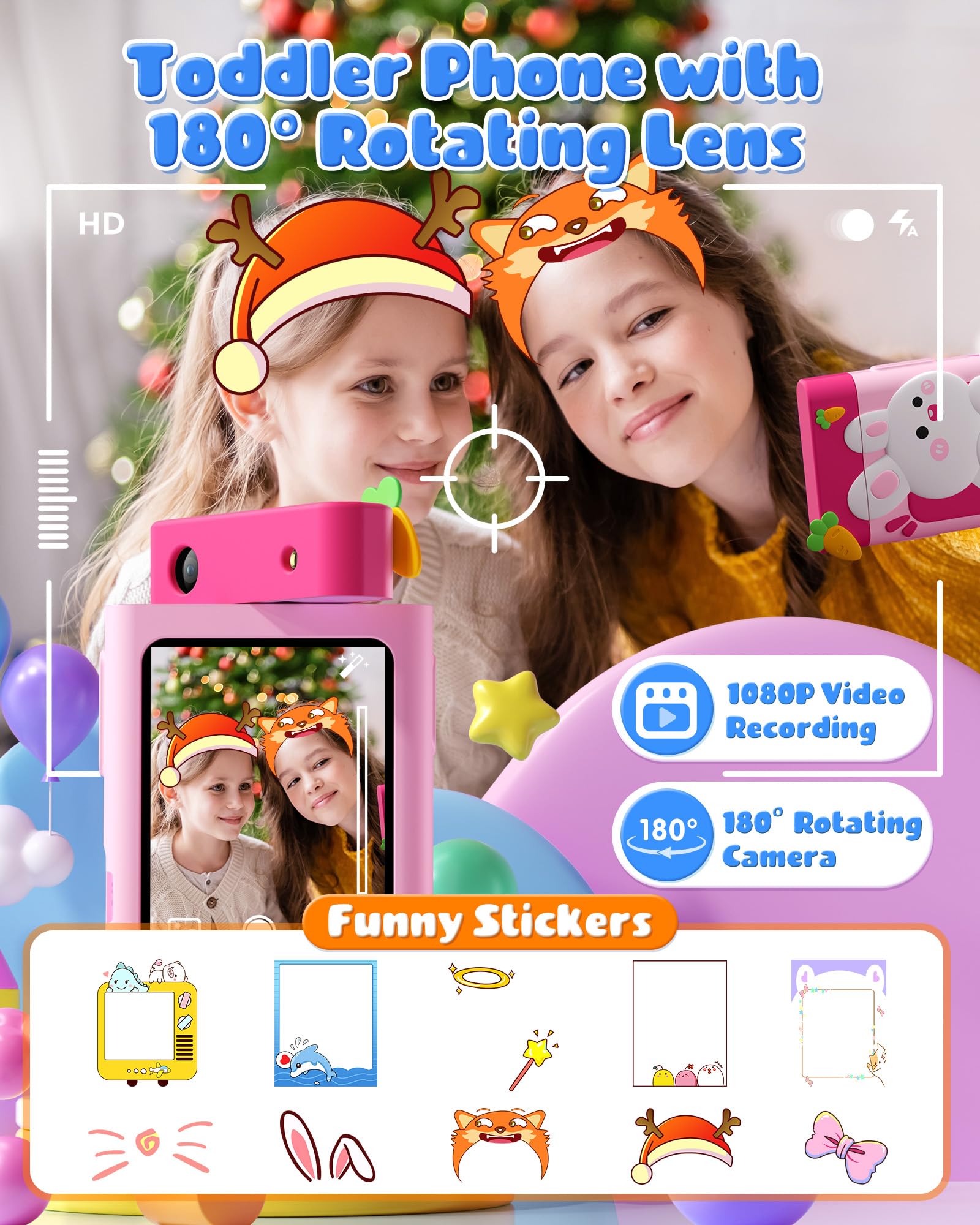 Teléfono inteligente para niños, regalo de Navidad y - Imagen 4