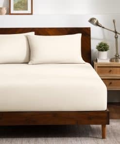 Set de Sábana Ajustable + Fundas de Almohadas Bare Home -