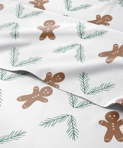 Juego de sábanas King Christmas Gingerbread - Juego de ropa