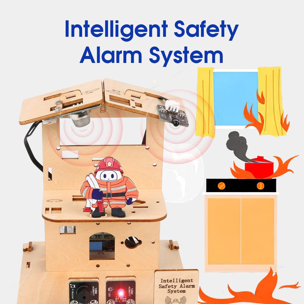 Kit de educación inteligente ACEBOTT 3 en 1 ESP32 STEM - Imagen 7