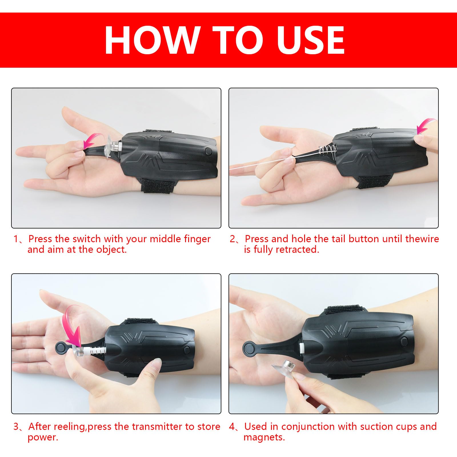 Lanzador de Telarañas KUMATER Nueva Versión, Juguete - Imagen 5