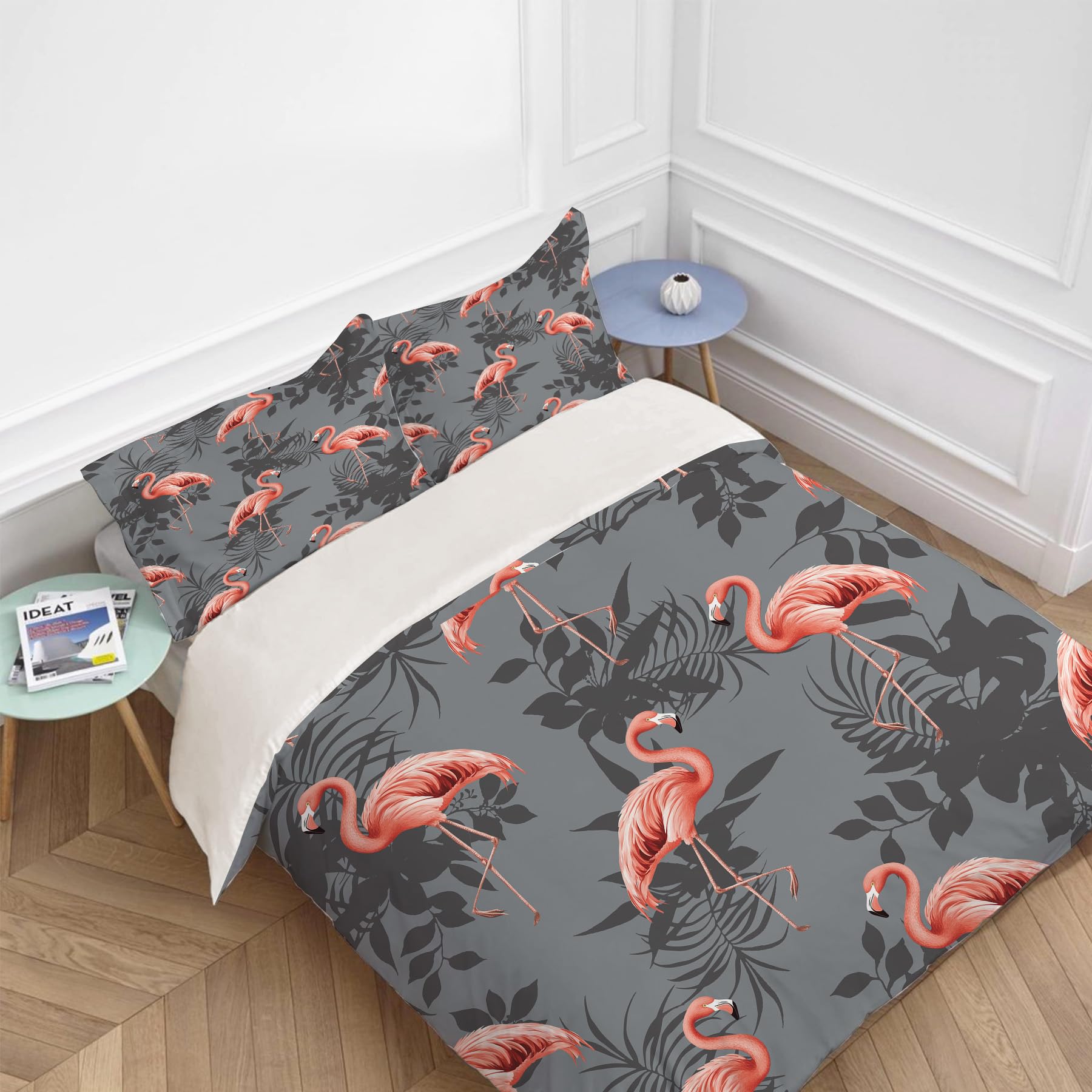 Juego de Ropa de Cama Flamenco Twin Queen King Full Size - Imagen 3