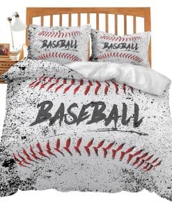 UIAMT Juego de Ropa de Cama de Béisbol Tamaño Twin Queen