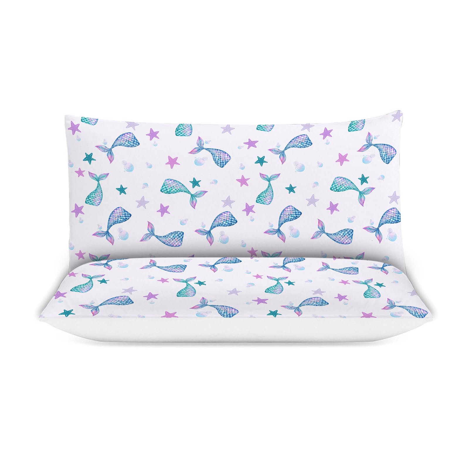 Juego de Ropa de Cama de Sirena Twin Queen King Full Size - Imagen 6