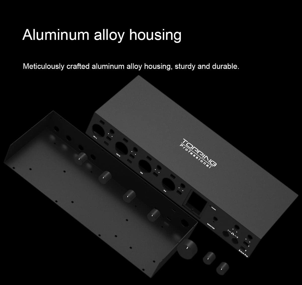 Interfaz de Audio USB TOPPING E4X4 Pre - -Blanco - Imagen 9