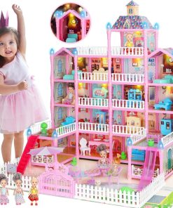 Casa de Muñecas - Casa de Muñecas 4-5 Años con Luces 5