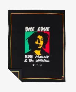 Manta de felpa extra grande Slowtide - Bob Marley One Love