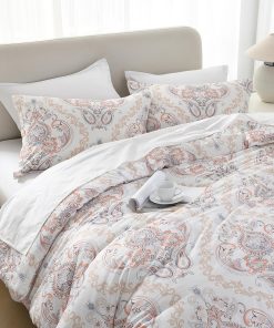 Juego de Edredón de Algodón VatinHK Tamaño Queen - Juego de