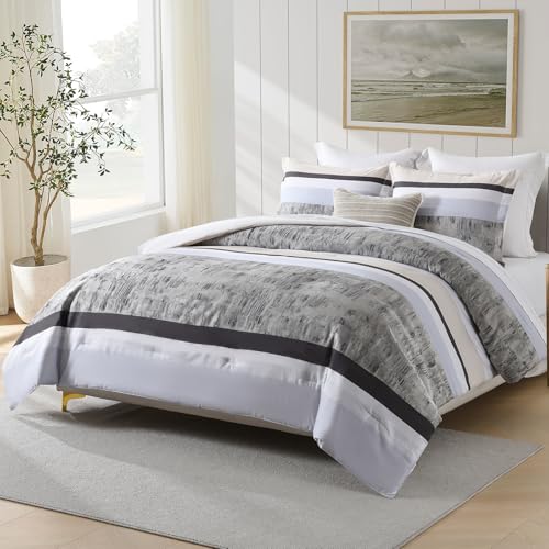 Juego de Edredón Queen VatinHK - Moderno Edredón Patchwork - Imagen 4