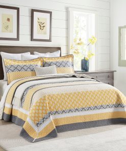 Colcha de Cama King Size Extra Grande 100% Algodón