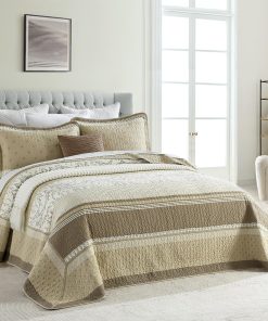 Colcha de Cama Extra Grande 100% Algodón 102"x120"