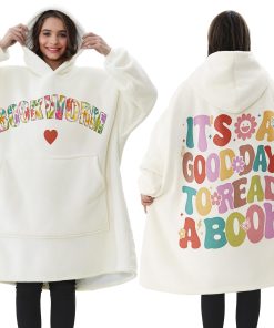 Mantas con Capucha para Amantes de Libros, Regalos Bookish