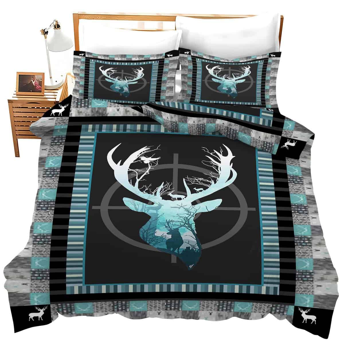 Juego de Ropa de Cama para Ciervos Juego de Funda de