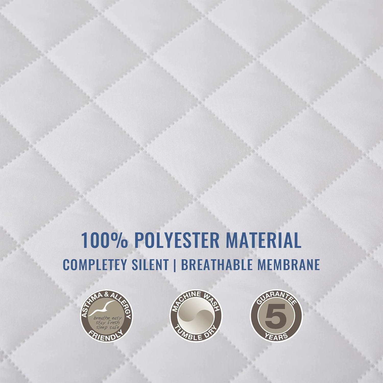 Protector de colchón PaintiCraft Queen Size, Protector de - Imagen 5