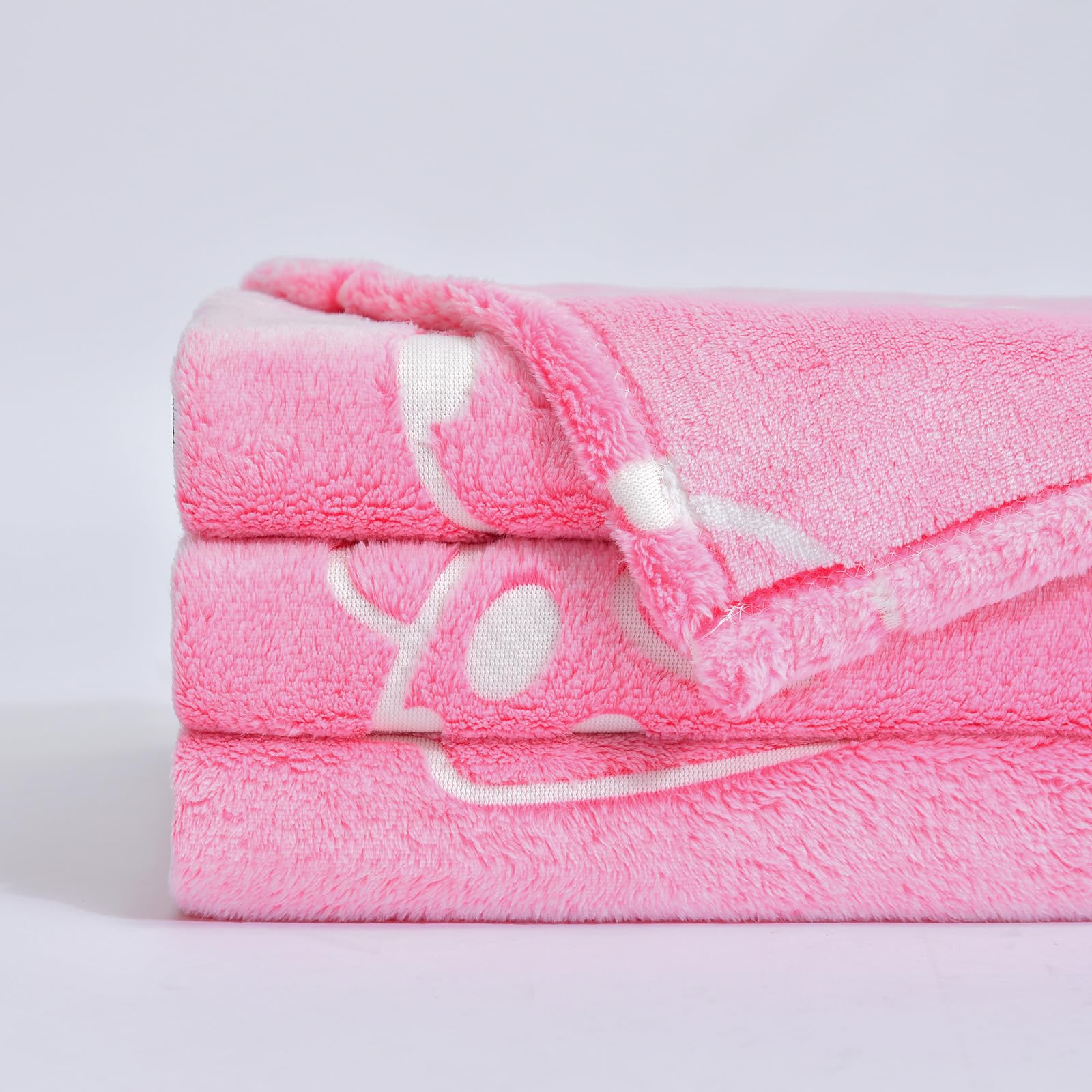 Manta Glow in The Dark para Niños Halloween Fantasma Rosa - Imagen 5