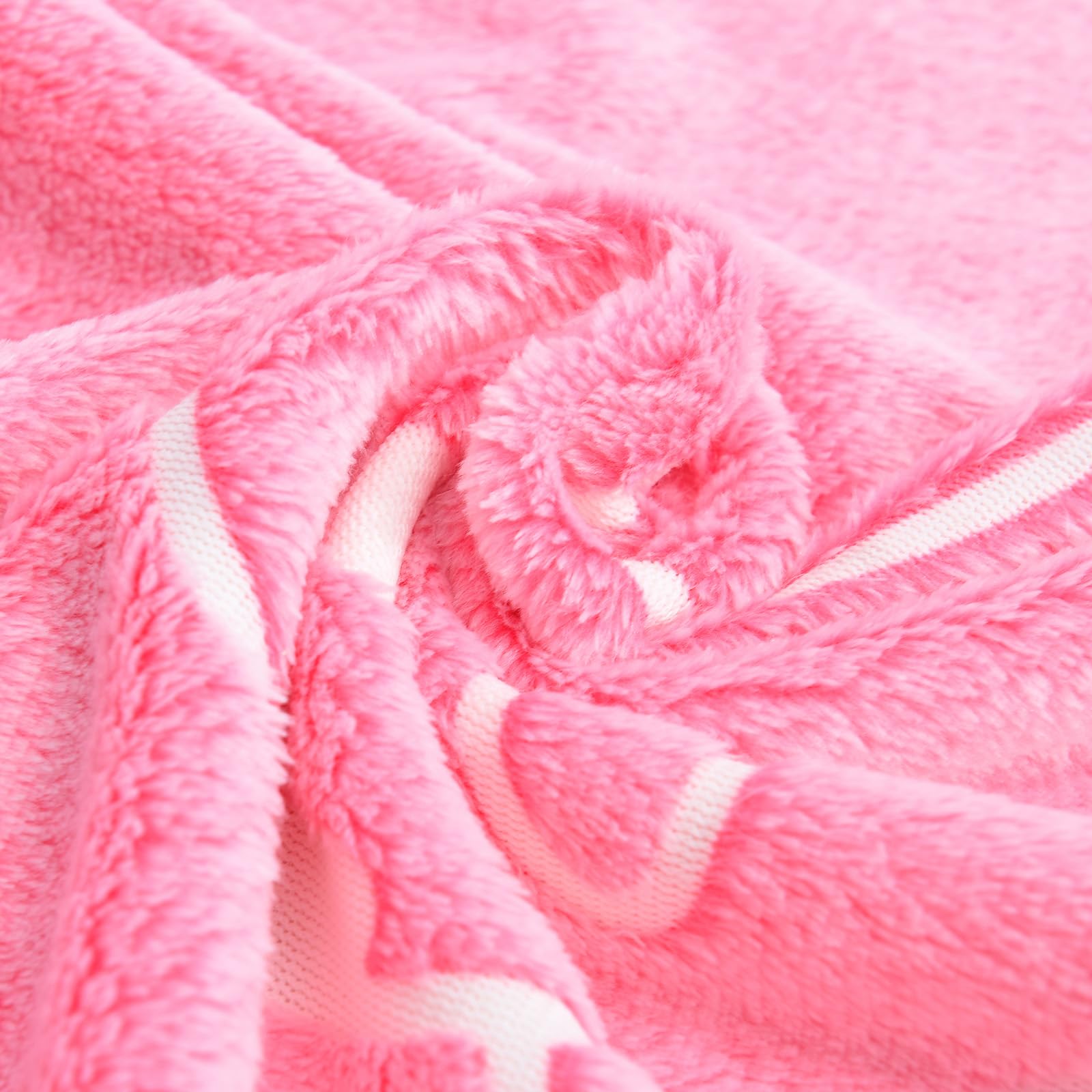 Manta Glow in The Dark para Niños Halloween Fantasma Rosa - Imagen 7