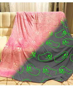 Manta Glow in The Dark para Niños de Halloween Fantasma