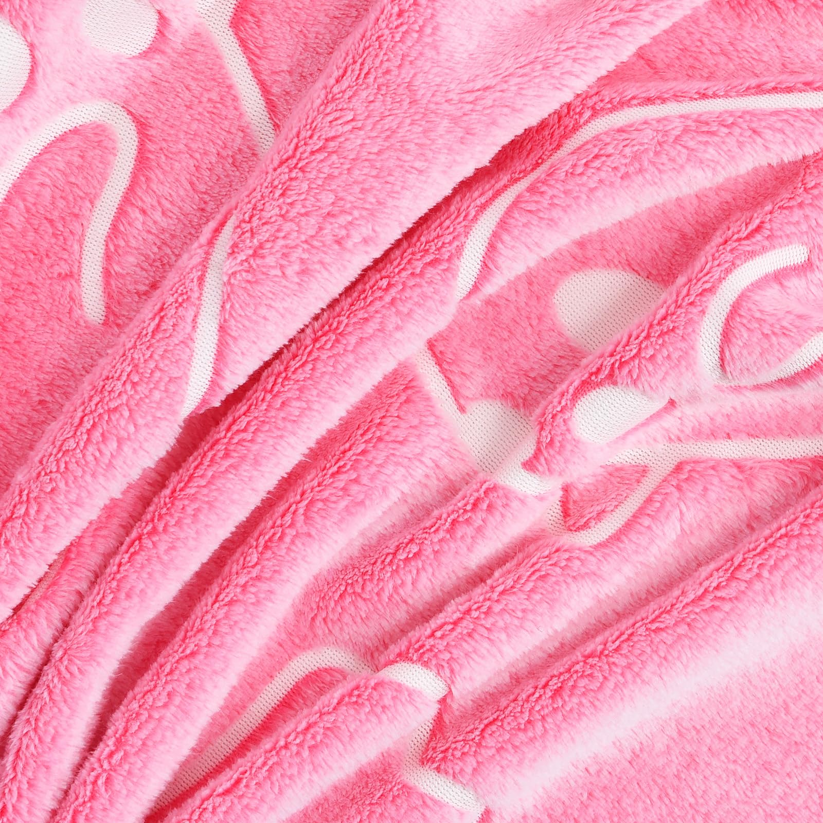 Manta Glow in The Dark para Niños Halloween Fantasma Rosa - Imagen 8