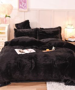 Juego de Funda de Edredón de Felpa Rvciby Tamaño Twin,