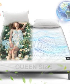 AsmrCap Sábanas de Conexión a Tierra Queen, 95% Algodón