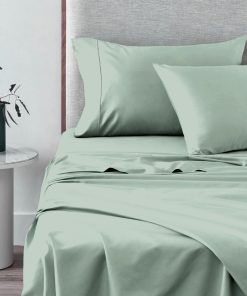 Juego de sábanas Pizuna Pure 100% algodón tamaño King, 600