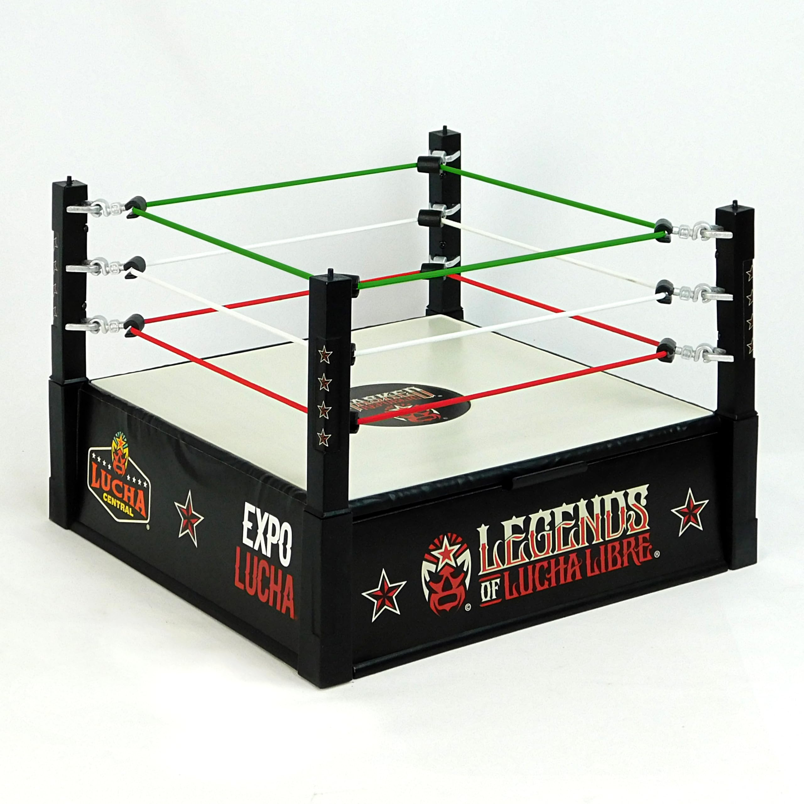 Ring de Boss Fight Legends of Lucha Libre para Figuras de