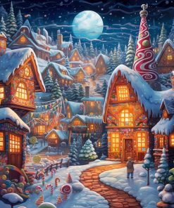 Rompecabezas navideños Trippy Puzzle Co - Rompecabezas de