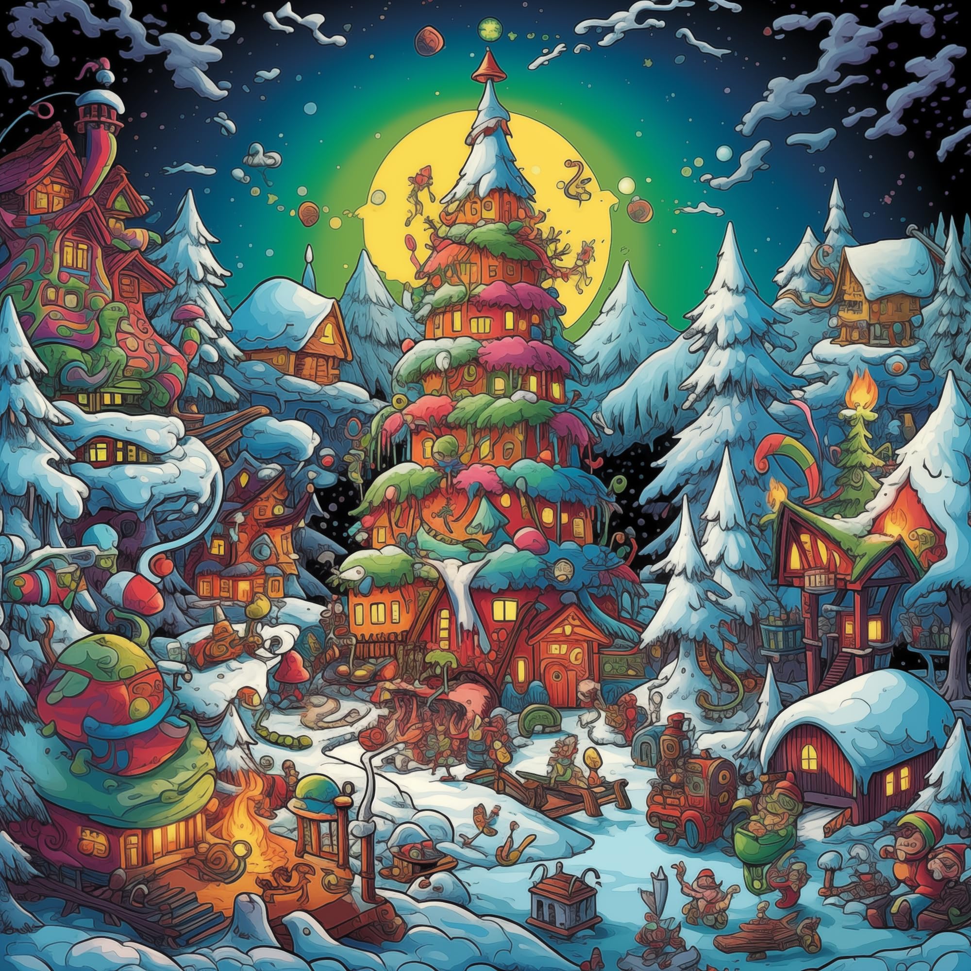 Rompecabezas de Vacaciones Trippy Puzzle Co - Rompecabezas