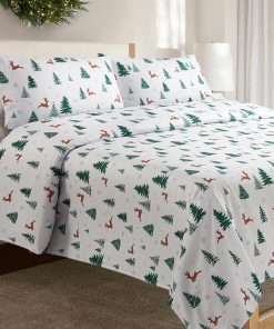 Juego de sábanas Bloom Studio tamaño King 4PC con estampado