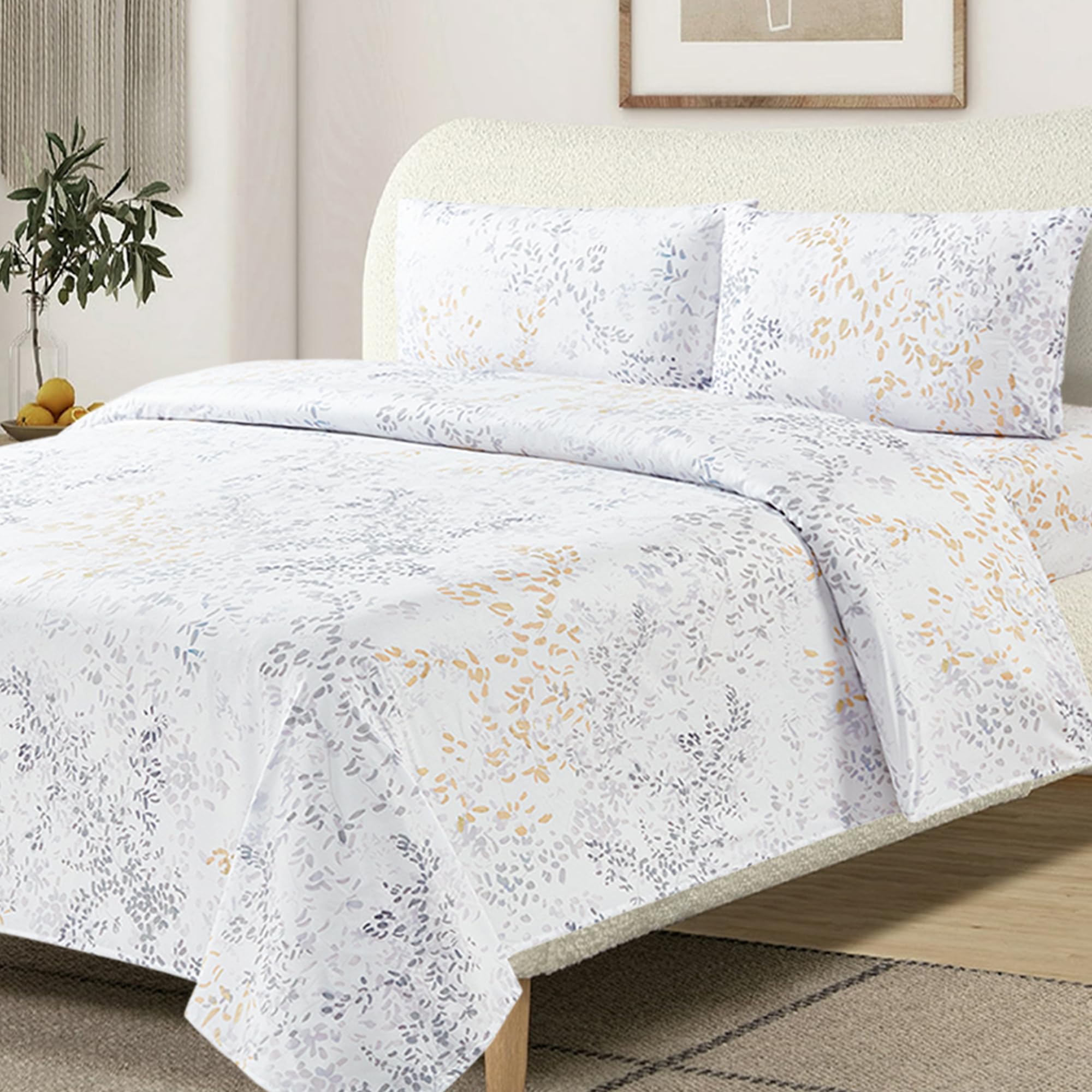 Juego de Sábanas California King Size Bloom Studio con 4