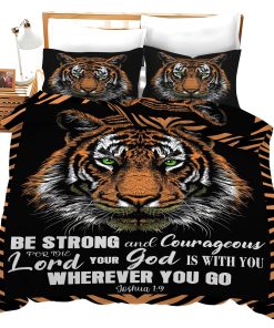Set de Ropa de Cama Tiger Texture Christian Scripture Bible