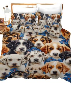 Juego de Ropa de Cama Divertida para Perros - Set de