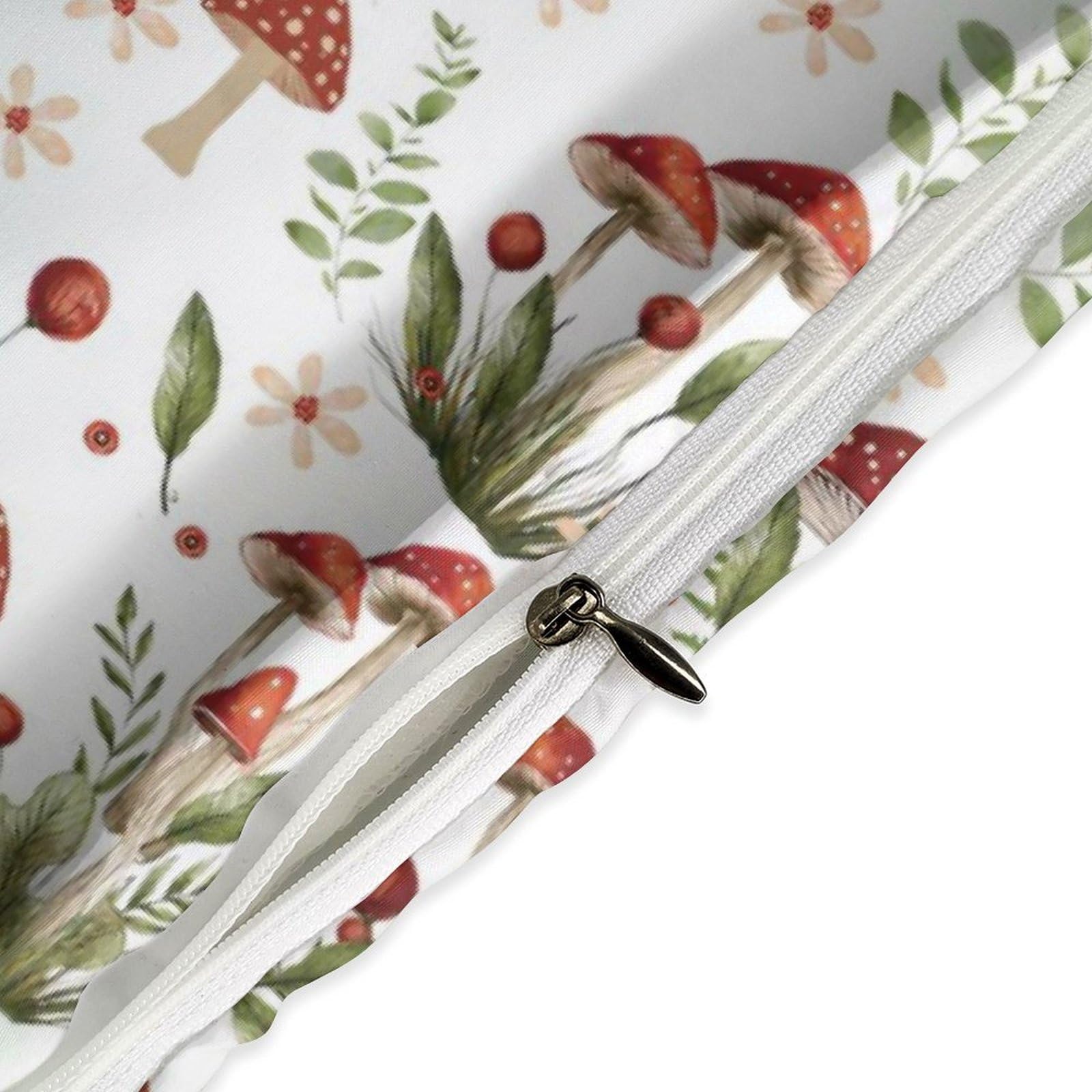 Juego de Ropa de Cama con Estampado de Hongos Lindo Juego - Imagen 5