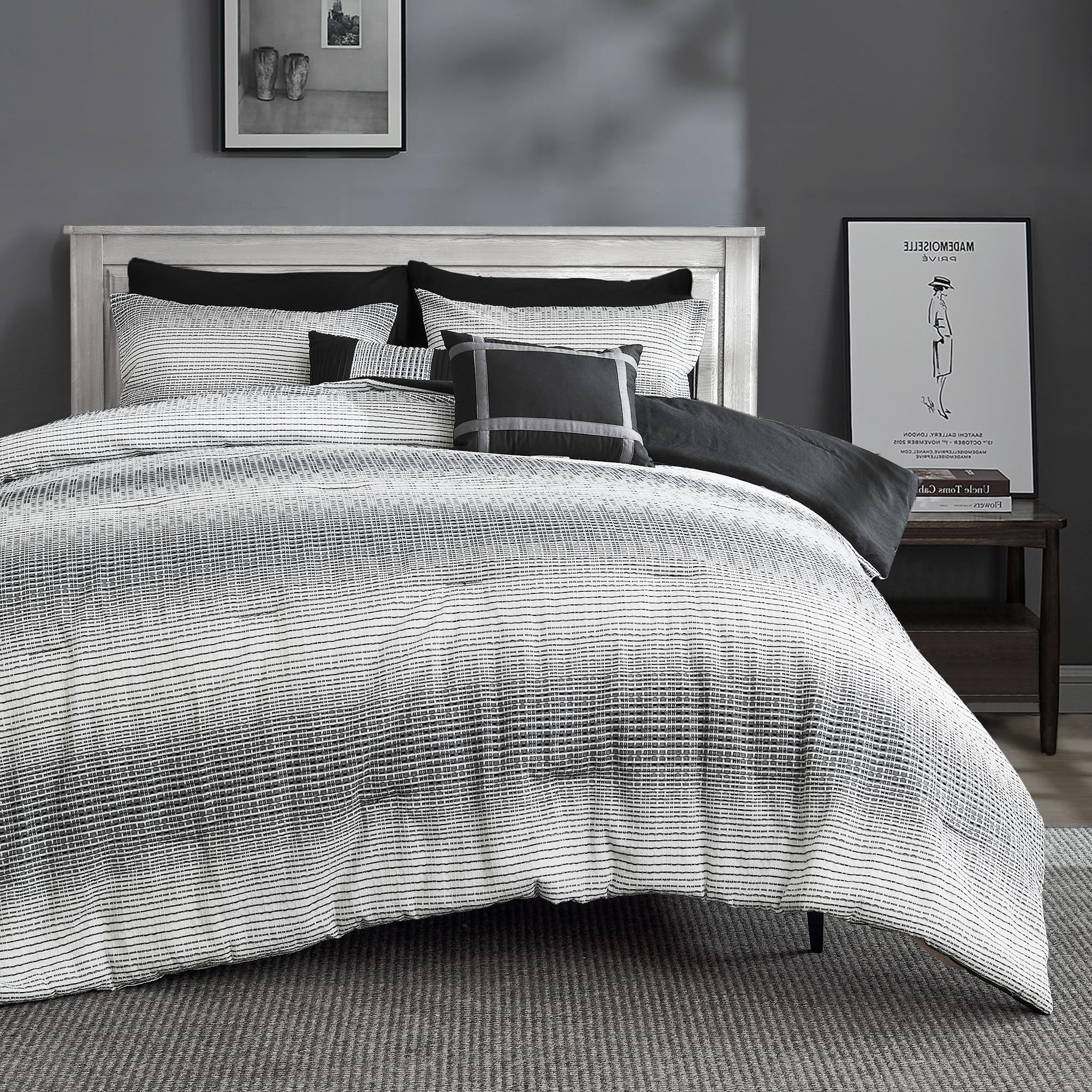 Juego de Edredón de Rizo Maravilloso Tamaño King, Suave y - Imagen 3