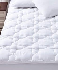 CozyLux Colchón para Cama Corta Queen para RV Camper, Funda