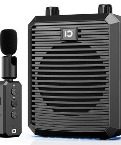 Amplificador de voz SHIDU con micrófono -Negro