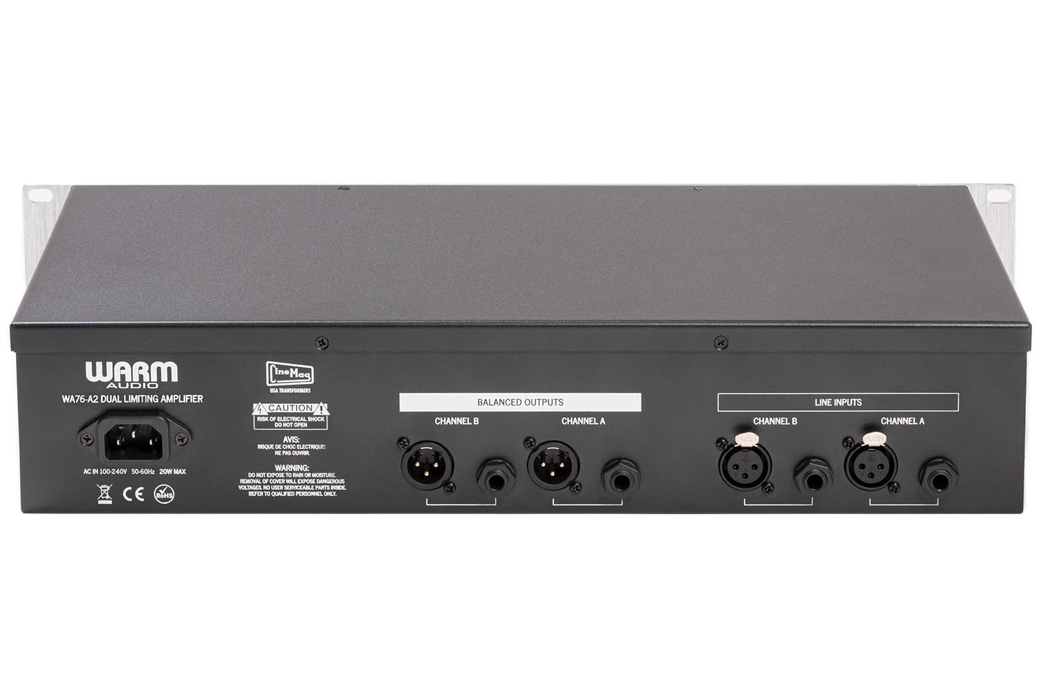 Compresor FET de doble canal vintage Warm Audio WA76-A2 - Imagen 4