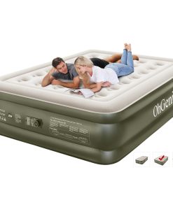 Colchón de Aire Queen OhGeni con Bomba Incorporada, Colchón