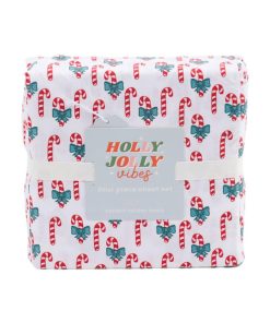 Juego de sábanas navideñas de invierno Holly Jolly Vibes