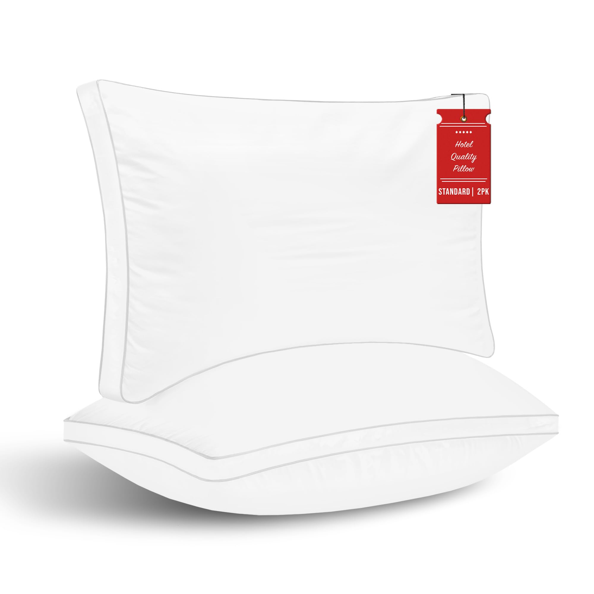 Almohadas para Dormir HALLEY Tamaño Estándar Set de 2 -