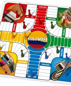 PARQUES Colombiano para 2 a 4 Jugadores Colombian Parques