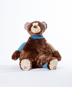 Peluche de oso de peluche de fútbol Jill Martin Binge