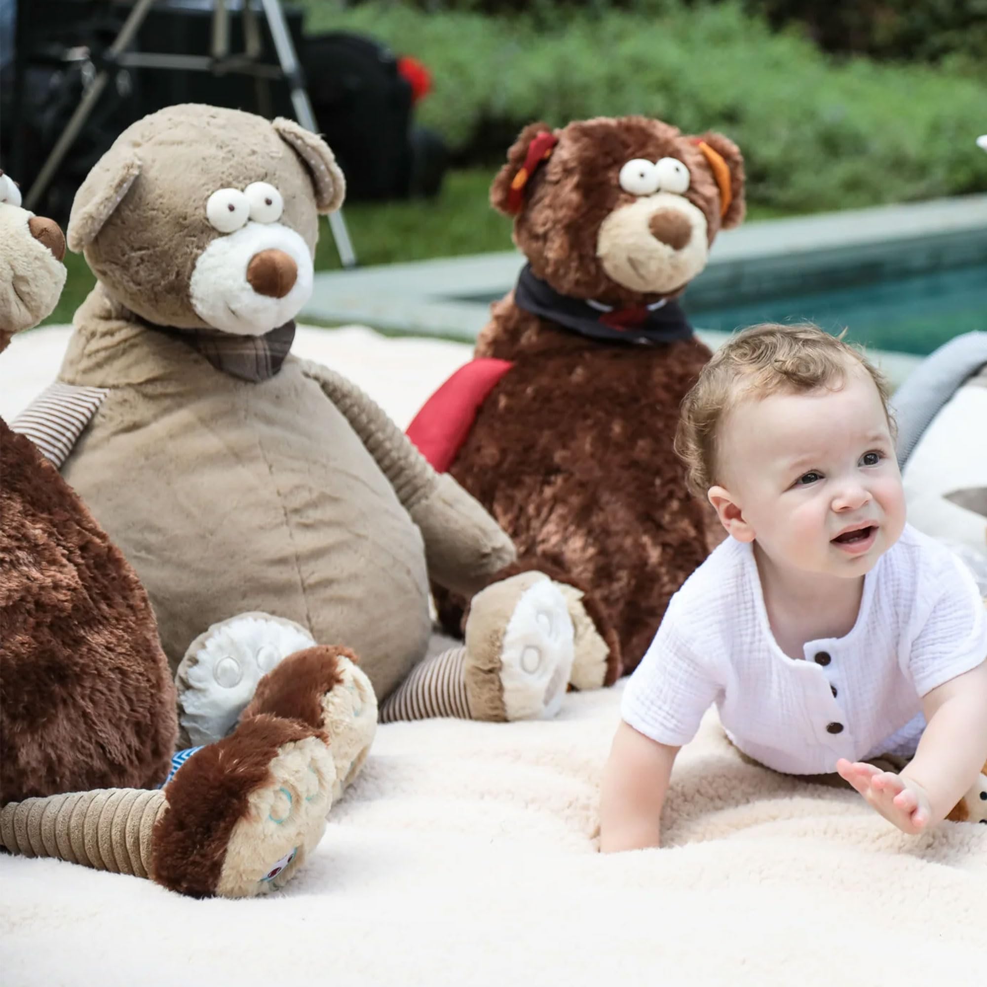 Peluche Oso de Jill Martin Compañero de Maratón de Series - Imagen 5