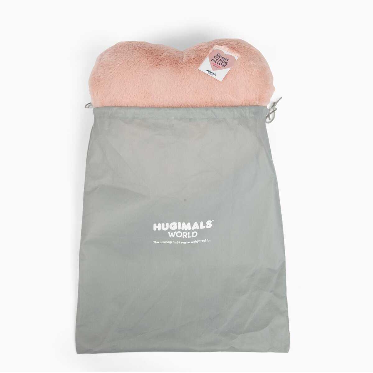 Almohada con Forma de Corazón HUGIMALS de Tamaño Súper - Imagen 7