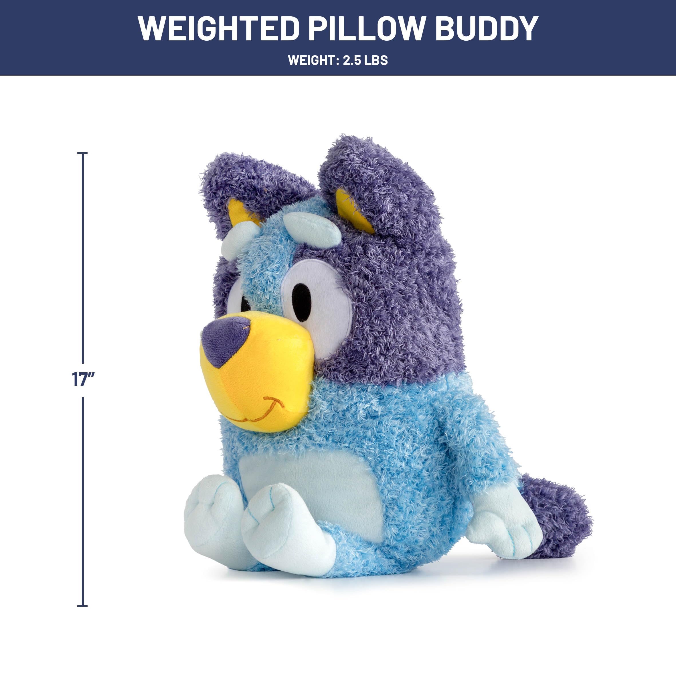 Pillow Buddy Bluey de Peluche Ponderado Azul - 2.5 lbs - Imagen 4